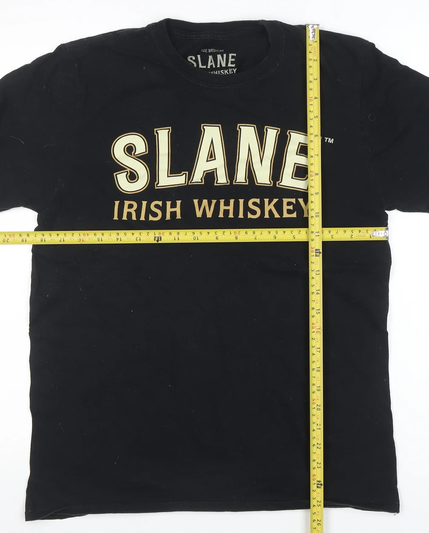 Slane Irish Whiskey Men's Black Medium Graphic Cotton T-Shirt - Image 2