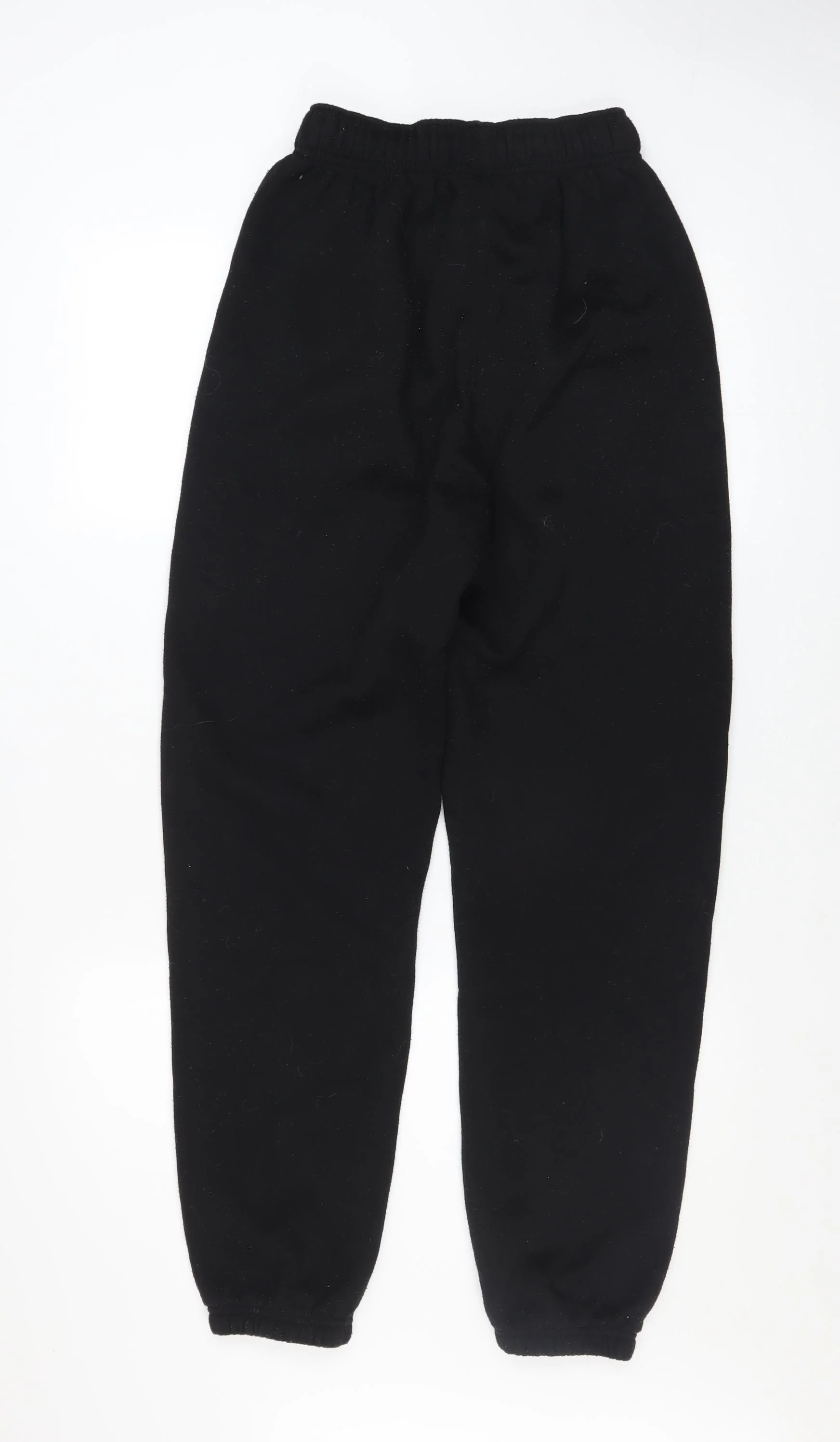 Slazenger Men's Black Small Fleece Sweatpants Tapered Joggers - Image 3
