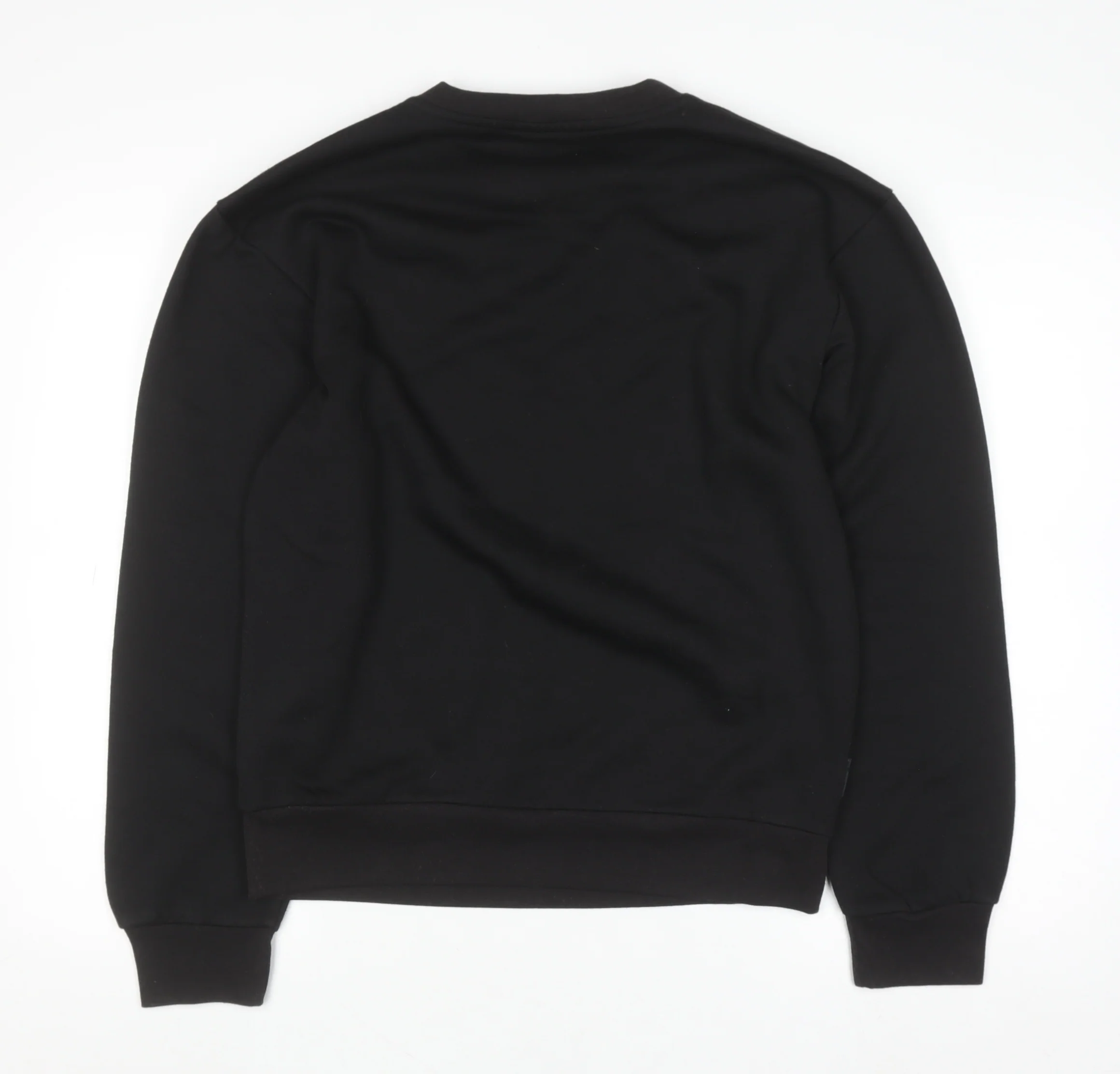 Slazenger Men's Black Small Pullover Crew Neck Fleece Sweatshirt - Image 3