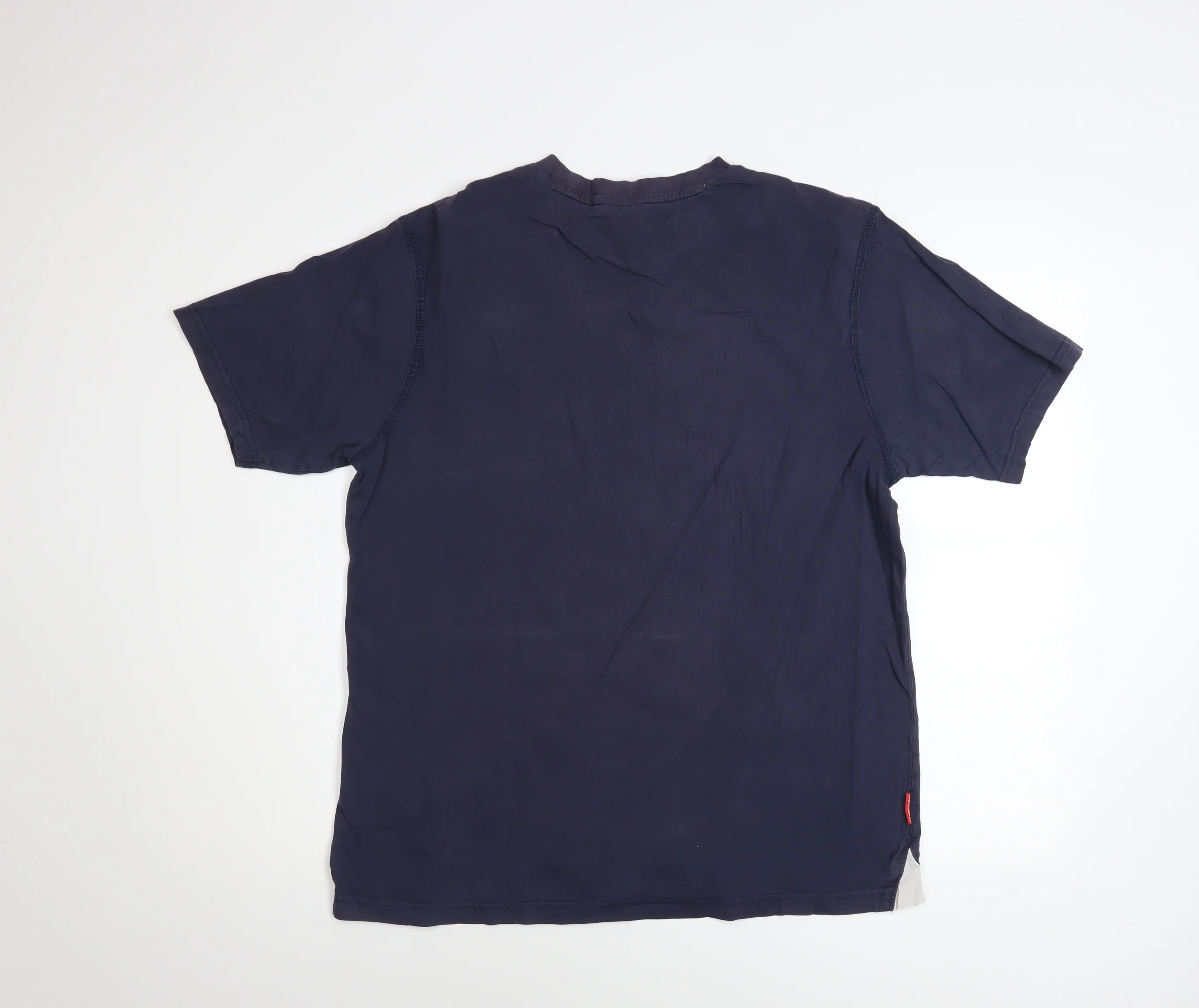 Slazenger Men's Blue Short Sleeve Crew Neck Cotton T-Shirt Size L - Image 3