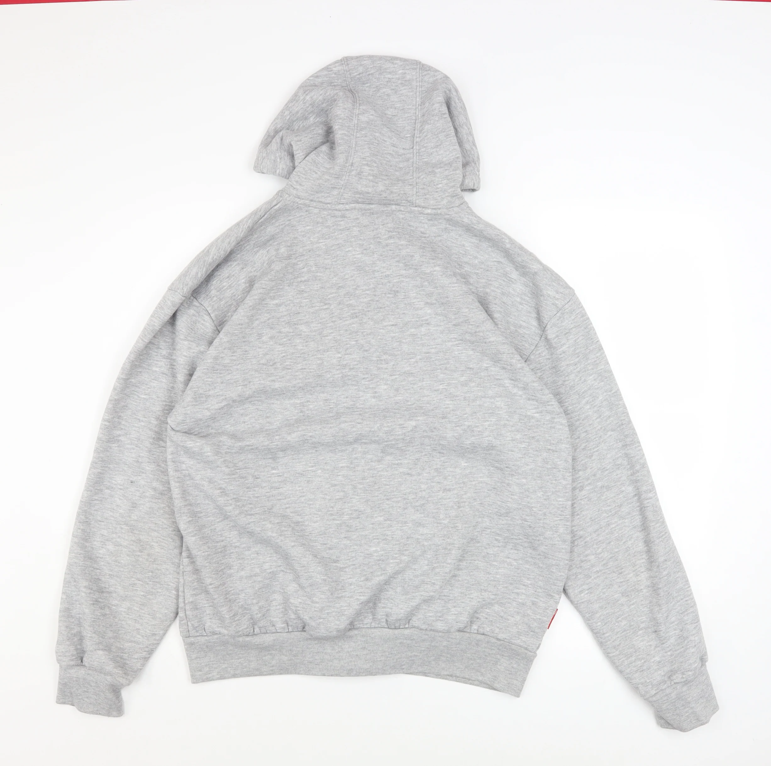 Slazenger Men's Grey L Basic Hooded Zip Jacket Fleece Lined - Image 3