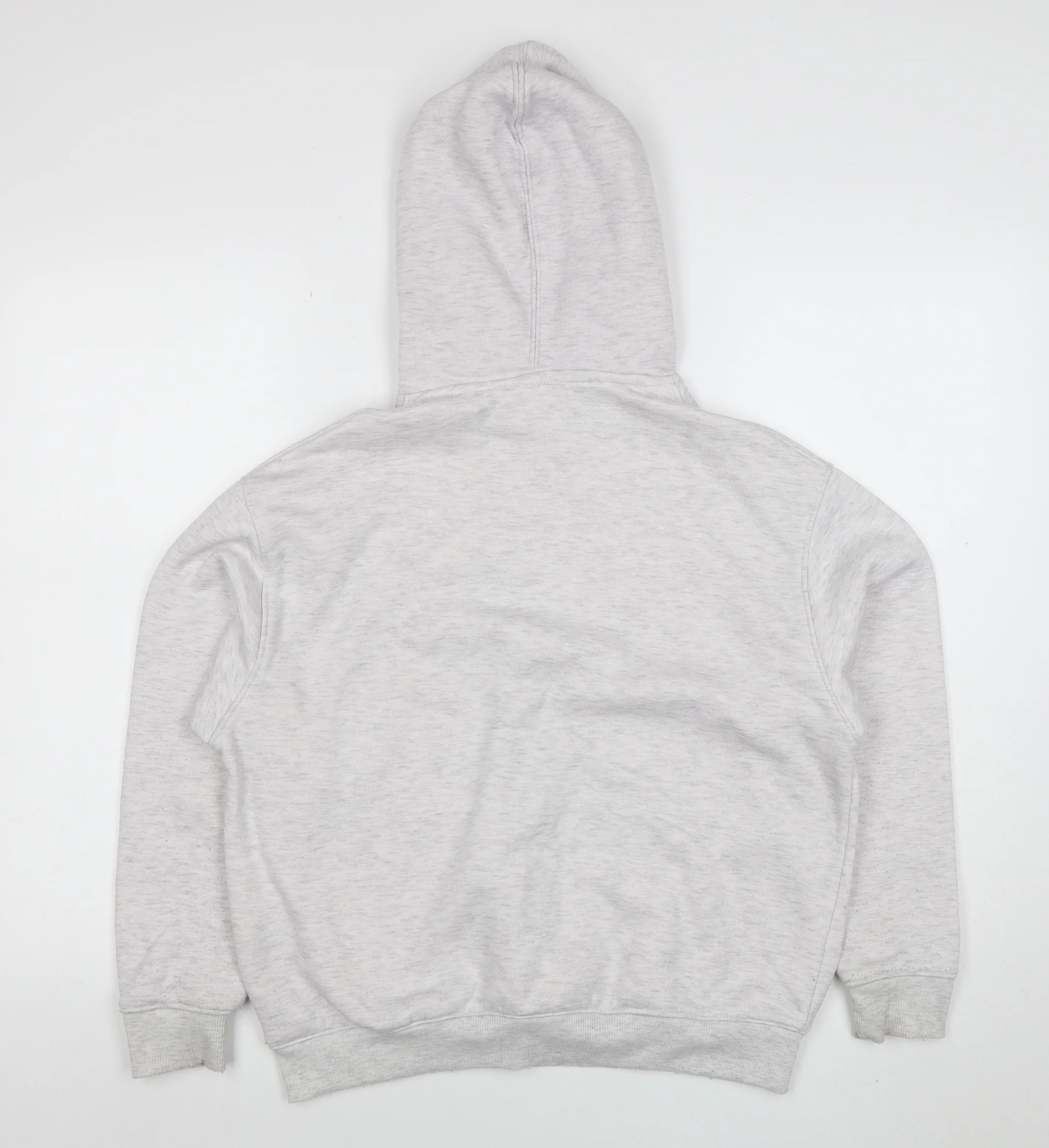 Slazenger Women’s Grey Pullover Hoodie UK 6 XXS Cotton Blend - Image 3