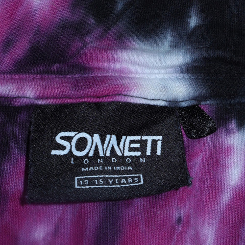 Sonneti Boys Multicoloured Tie-Dye Pullover Hoodie 13-15 Years - Image 6