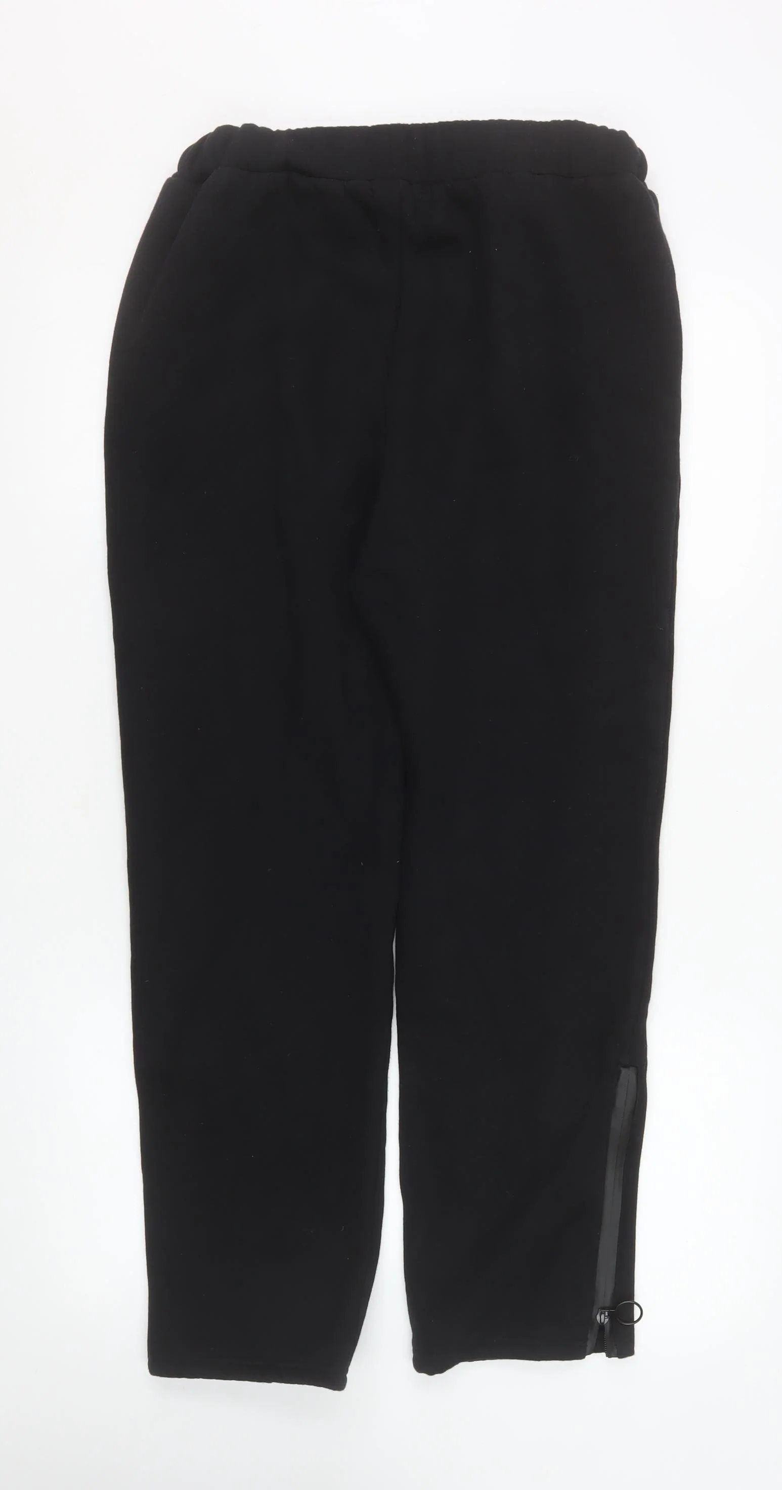 Sophlyine Womens Black Jogger Sweatpants L Cotton Blend Comfy Activewear Trousers - Image 3