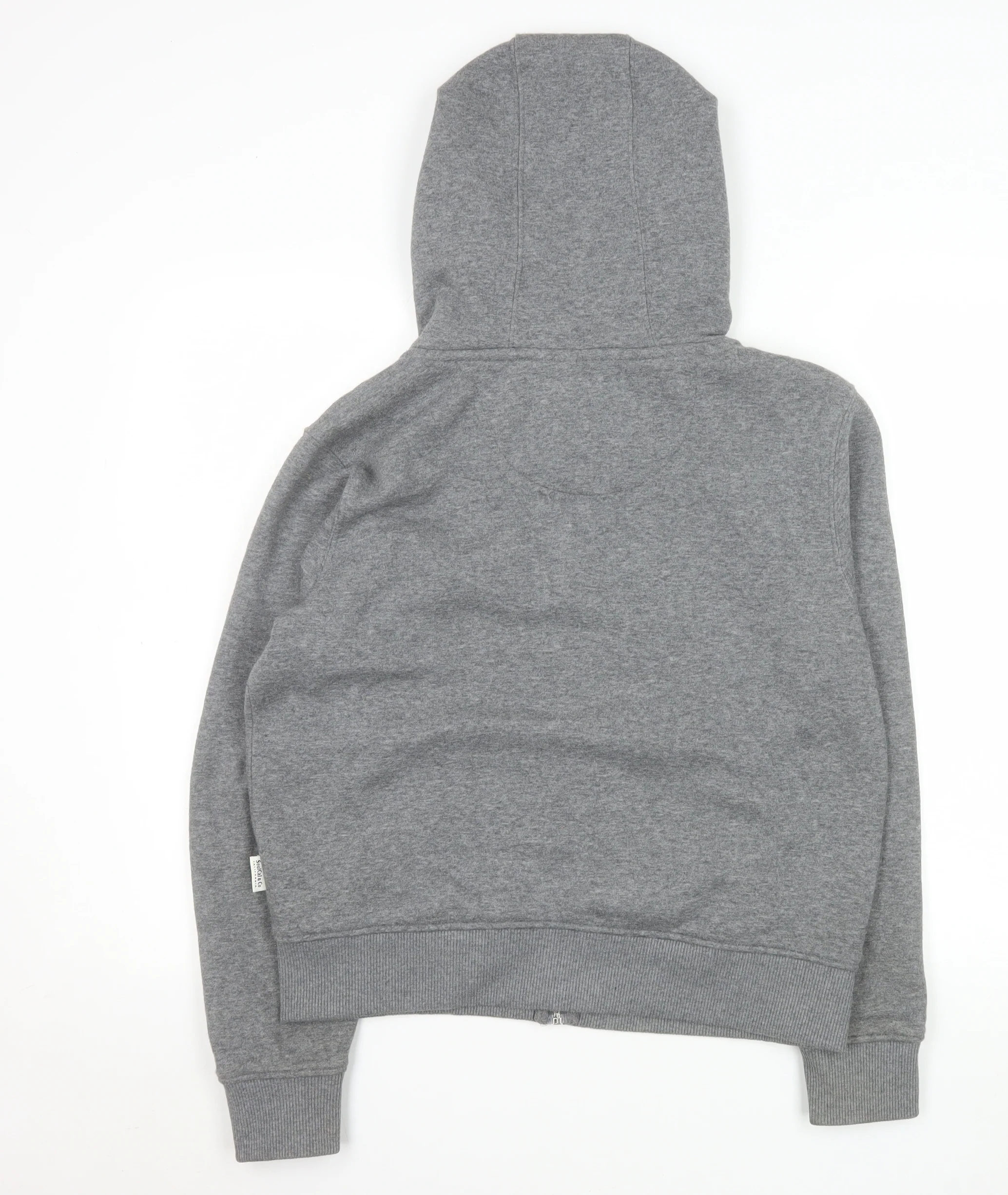 SoulCal & Co Women's Grey Size 12 Hooded Full Zip Jacket - Image 3