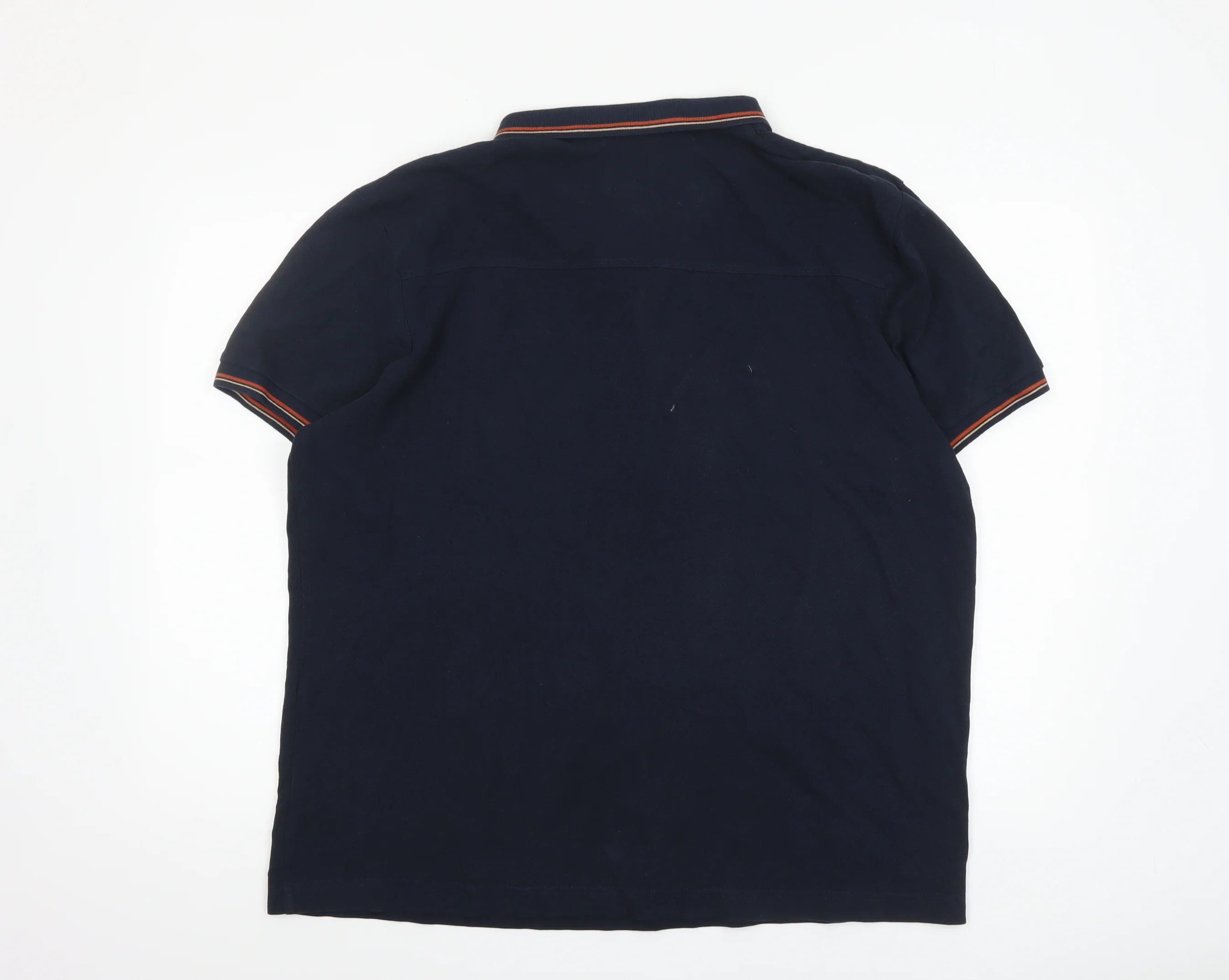 Spectre Men's Blue 2XL Cotton Polo Shirt Short Sleeve Classic Fit - Image 3