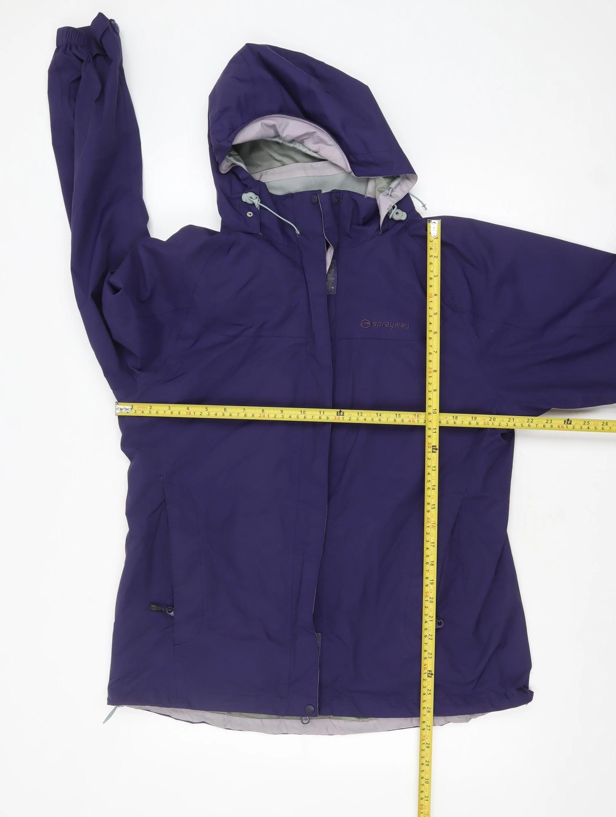 Sprayway Women's Purple Waterproof 3-in-1 Jacket Size 14 - Image 2