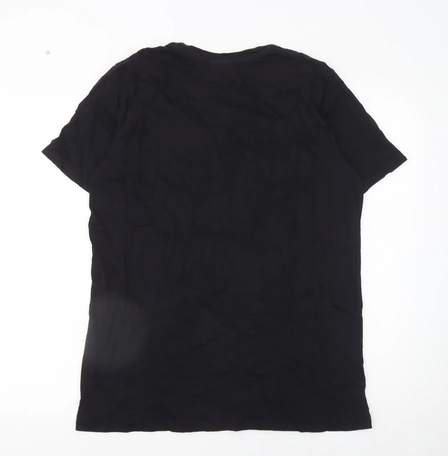 Spreadshirt Men’s Black Graphic Art Music Cotton T-Shirt L - Image 3