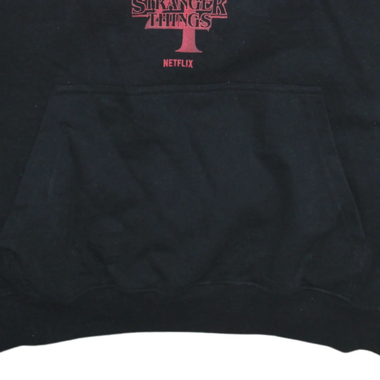 Stranger Things Black Hoodie Women UK 24-26 Cotton Blend Pullover - Image 7
