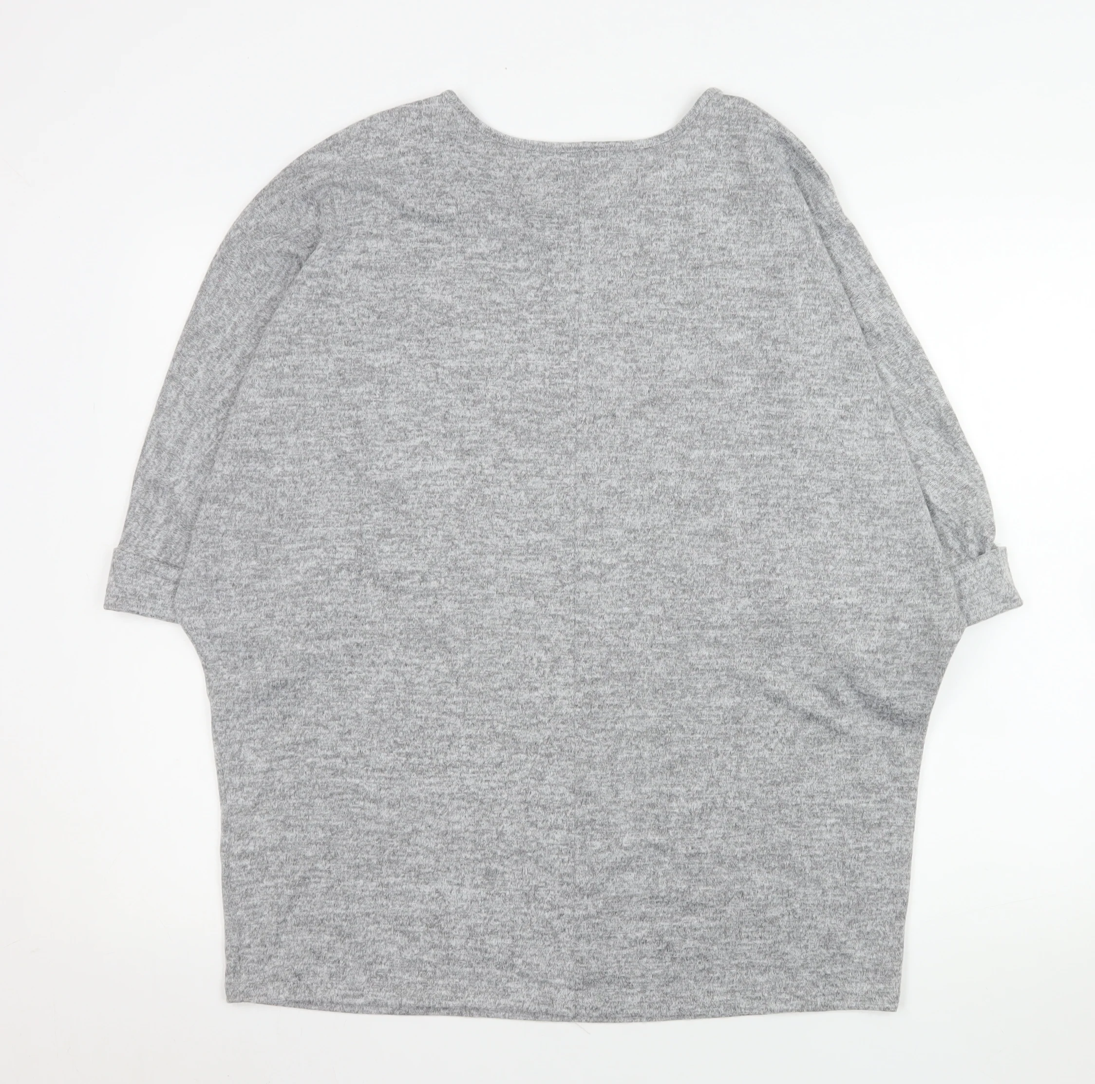Studio Women’s Grey Relaxed Fit Jersey T-Shirt Size 12 - Image 3