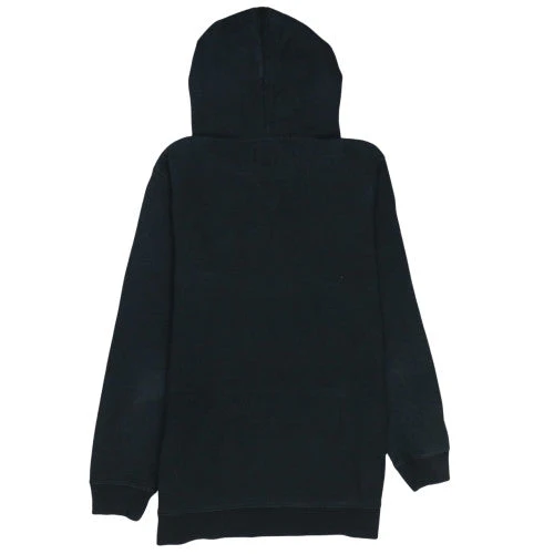 Stussy Mens Black Pullover Hoodie L Cotton Streetwear Sweatshirt - Image 4