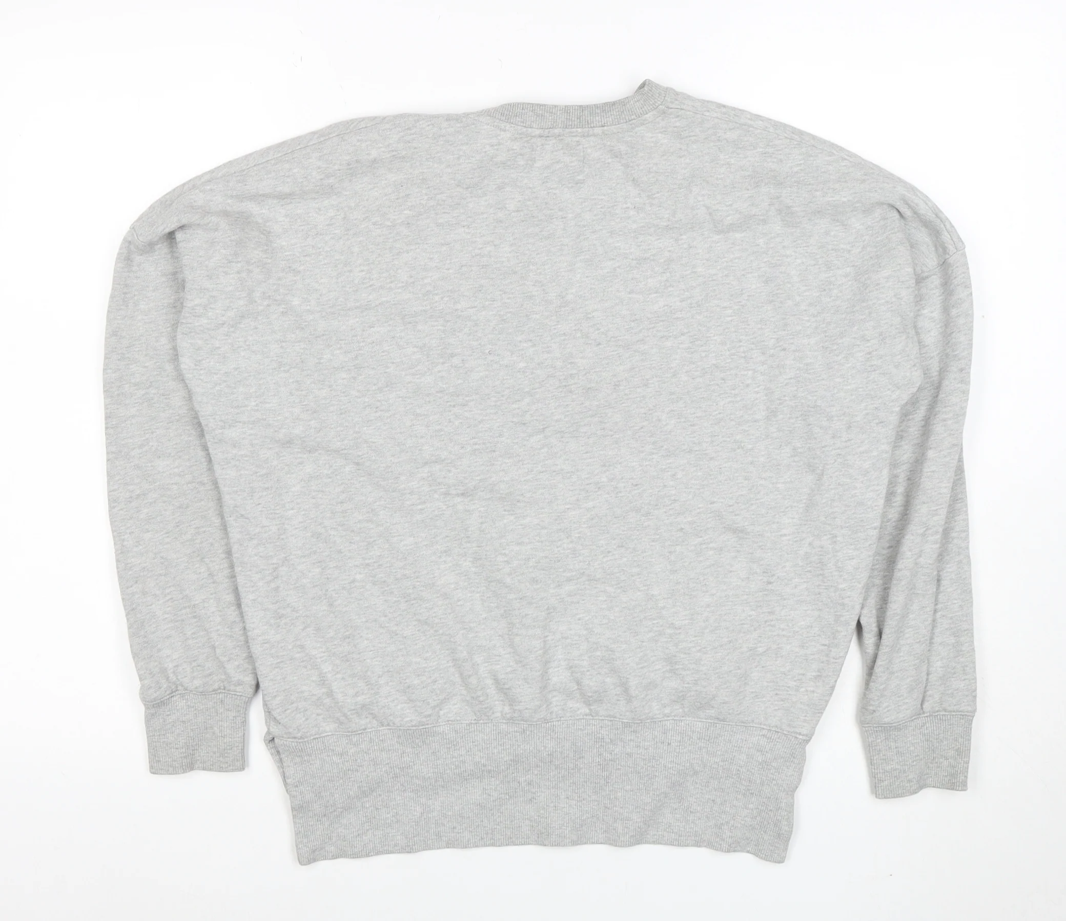 Sugar & Daisy Womens Grey Llama Embroidered Pullover Sweatshirt M - Image 3
