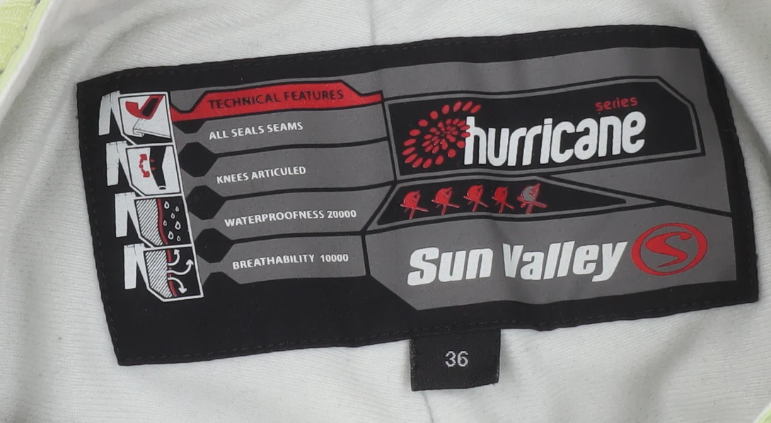 Sun Valley Womens Green Size 10 Snow Pants Waterproof Ski Trousers - Image 5