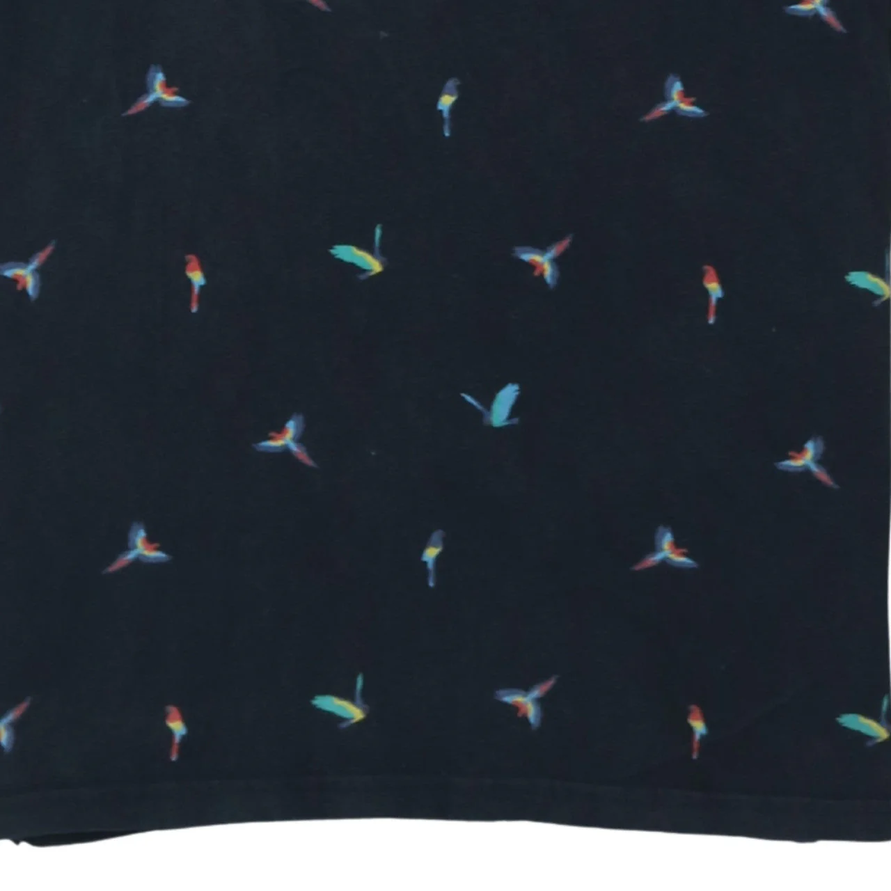 Superdry Men’s Black Bird Print City Polo Shirt Size Large - Image 7