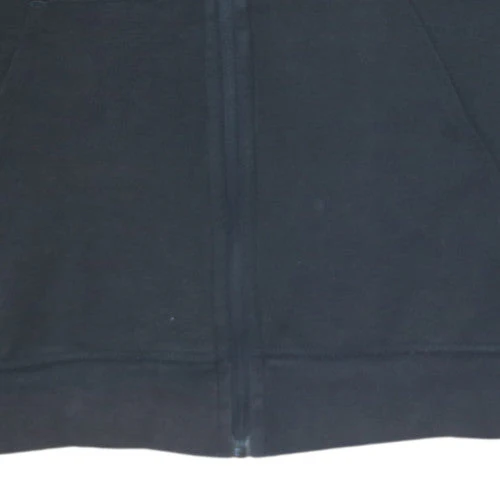 Superdry Men's Black Full Zip Hoodie Medium Fleece Sweatshirt - Image 7