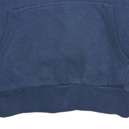 Superdry Men's Blue Pullover Hoodie M Fleece Logo Sweatshirt - Image 8