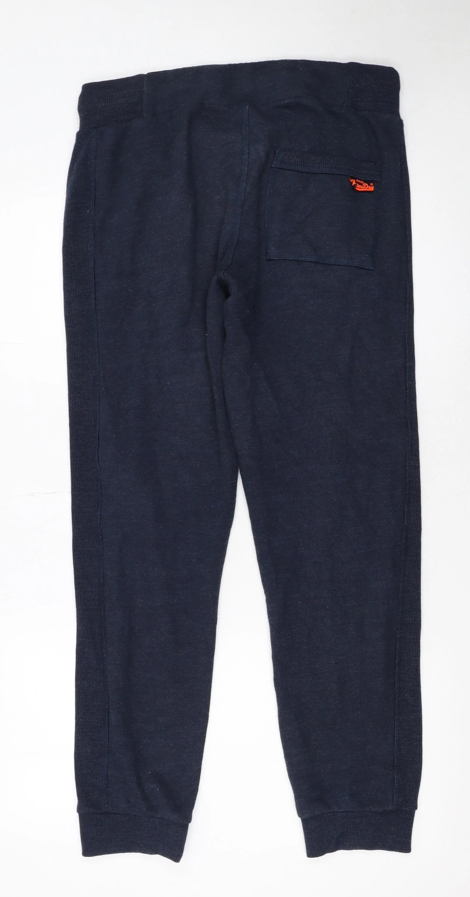 Superdry Men's Blue Slim Fit Joggers Size S - Image 3