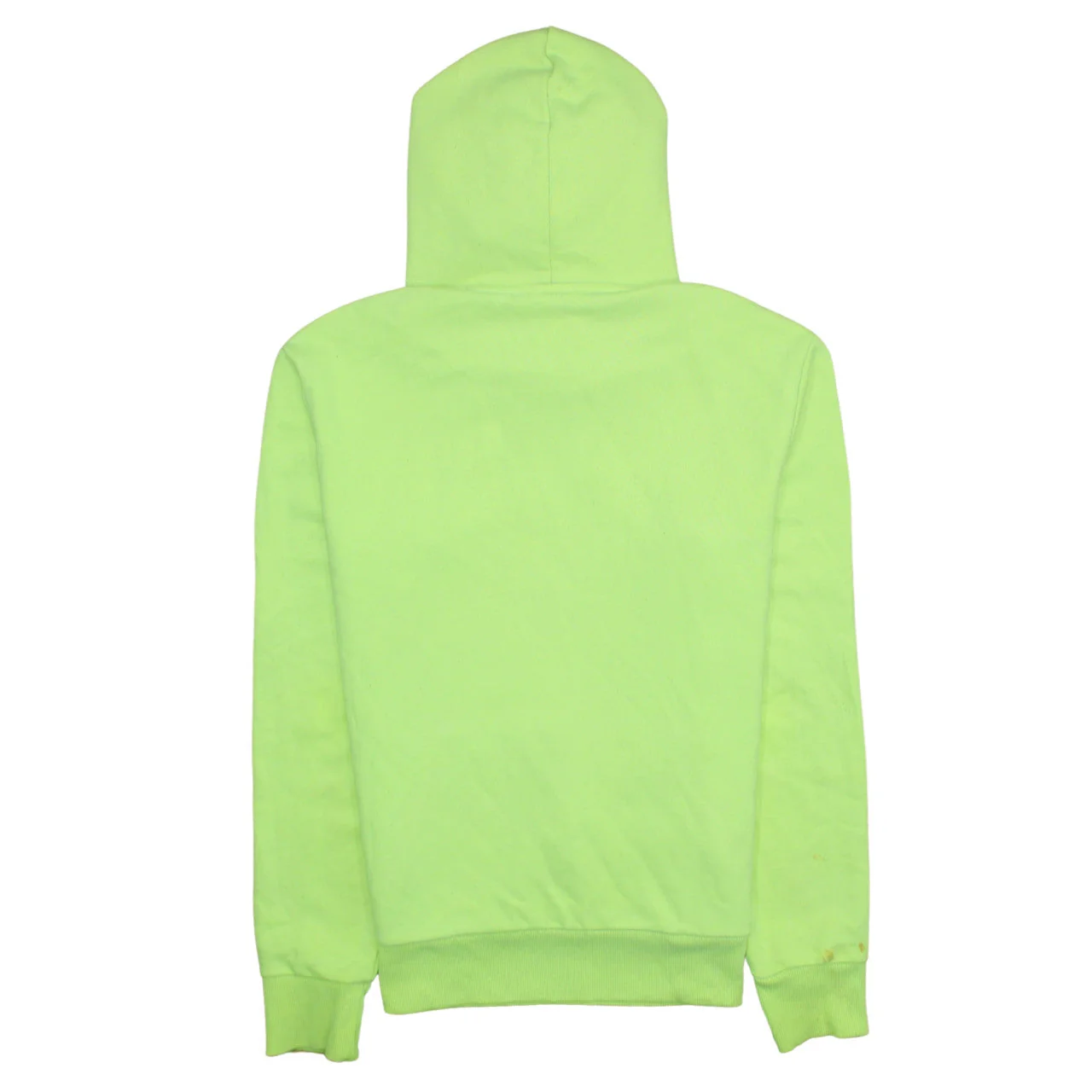 Superdry Mens Green Pullover Hoodie Size S Logo Graphic Sweatshirt - Image 4