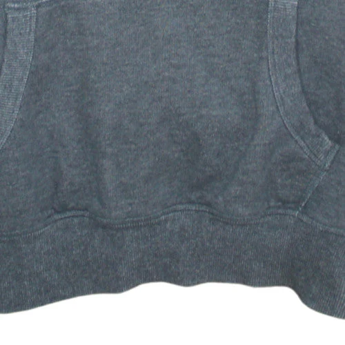Superdry Men's Grey Pullover Hoodie M Graphic Print Logo Fleece - Image 7