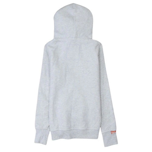 Superdry Men's Grey Small Pullover Hoodie Fleece Sweatshirt - Image 4