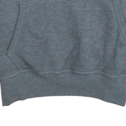 Superdry Mens Grey XS Pullover Hoodie with Yellow Logo - Image 8