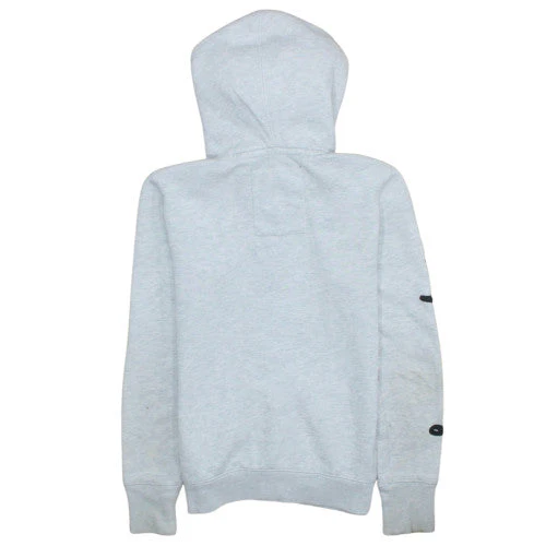 Superdry Women Grey Full Zip Hoodie Fleece Lined Size S - Image 4