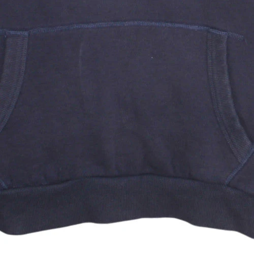Superdry Women Navy Blue Pullover Hoodie Size L Fleece Lined - Image 8