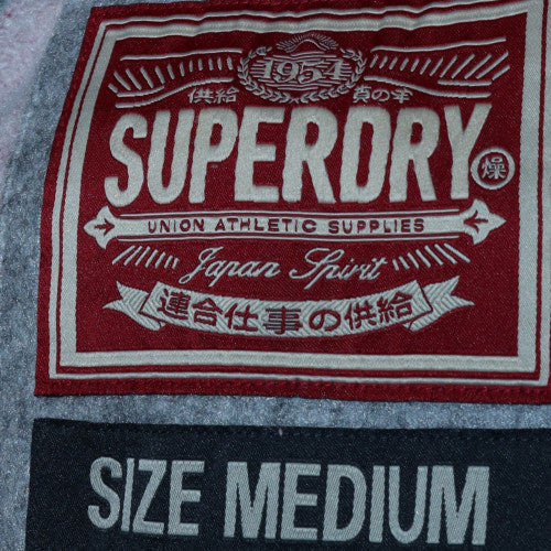 Superdry Women’s Purple Full Zip Hoodie Medium Cotton Blend - Image 5
