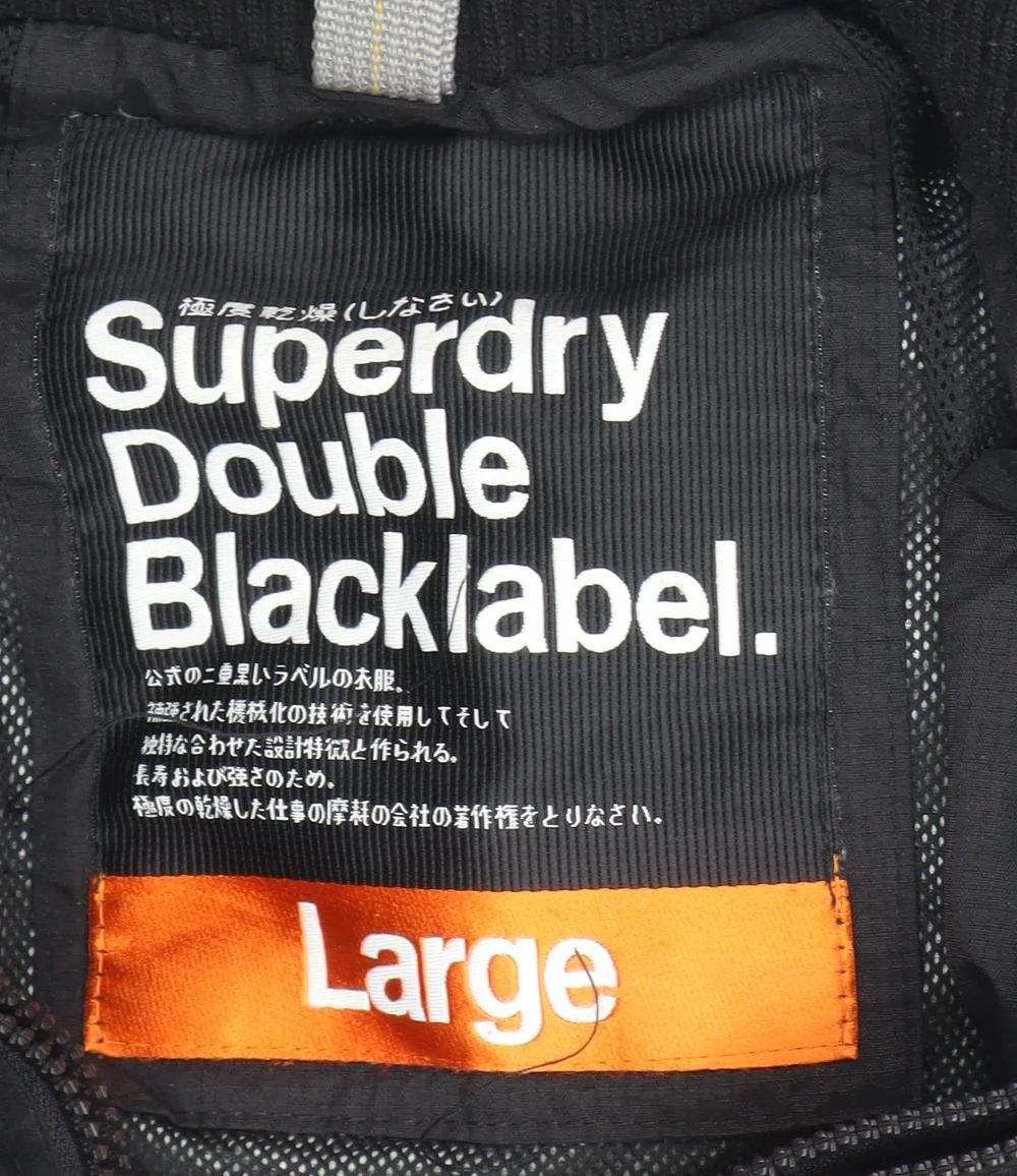 Superdry Womens Black Large Puffer Jacket Windproof Water Resistant - Image 4
