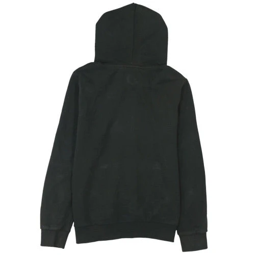 Superdry Womens Black Pullover Hoodie Size M Logo Print Sweatshirt - Image 8