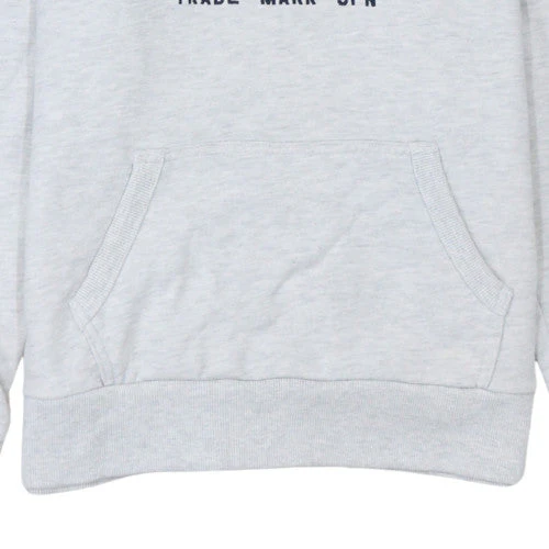 Superdry Womens Grey Pullover Hoodie Size M Cotton Blend Casual - Image 8