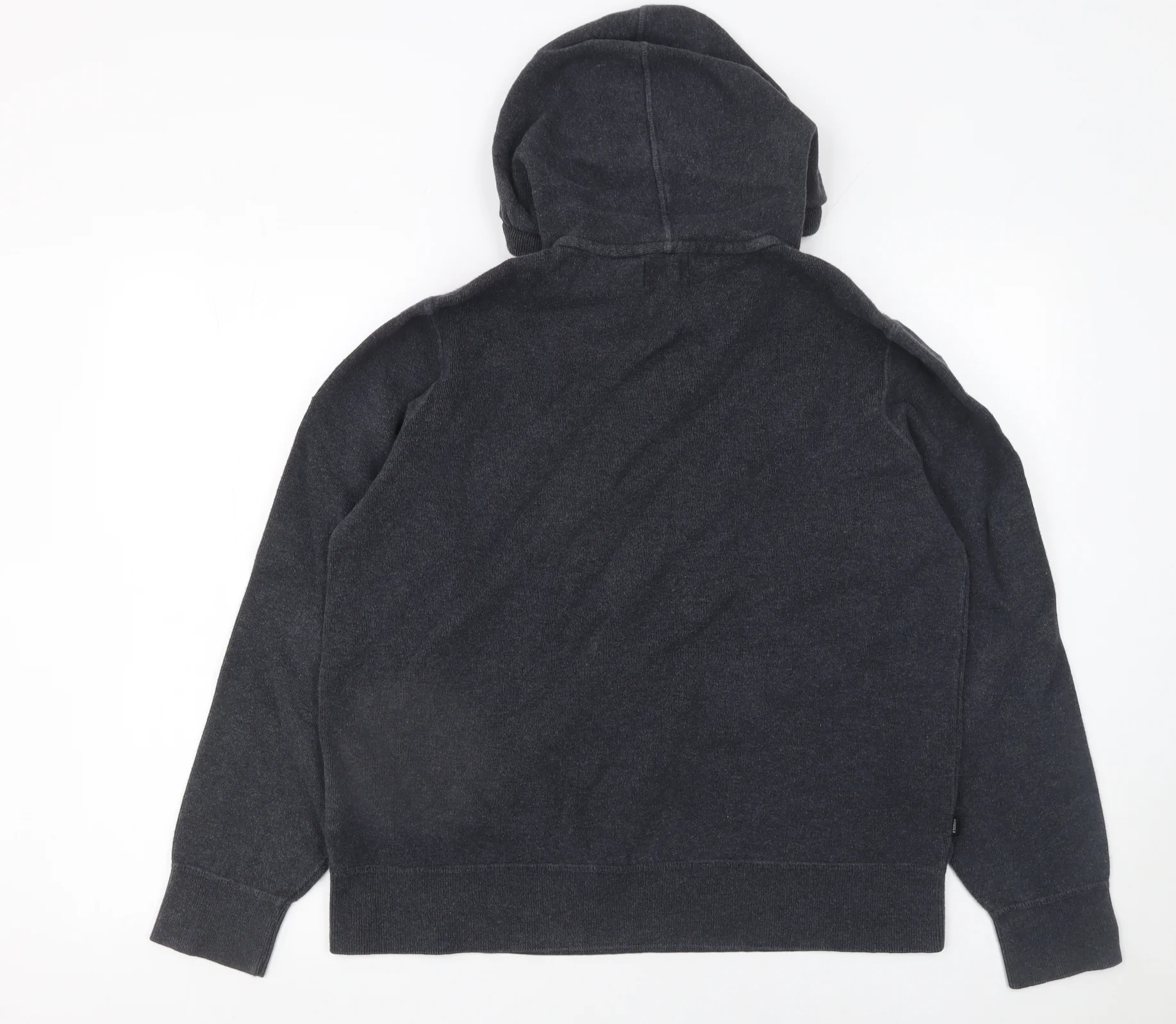 Superdry Womens Grey Size 14 Hooded Basic Activewear Jacket - Image 3
