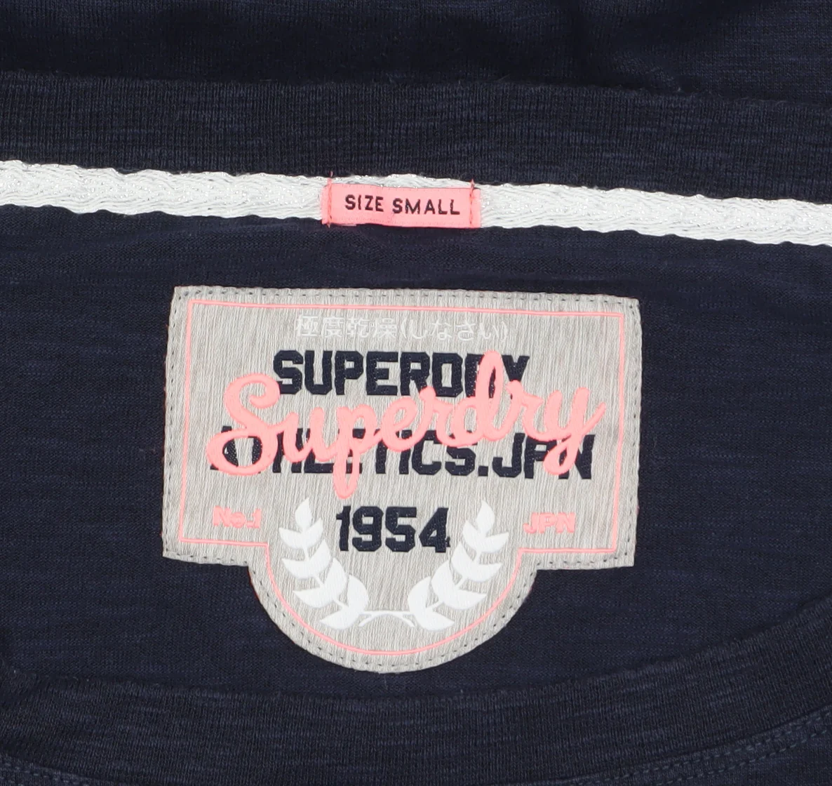 Superdry Women's Navy Blue Crew Neck Pullover Sweatshirt Size S - Image 5