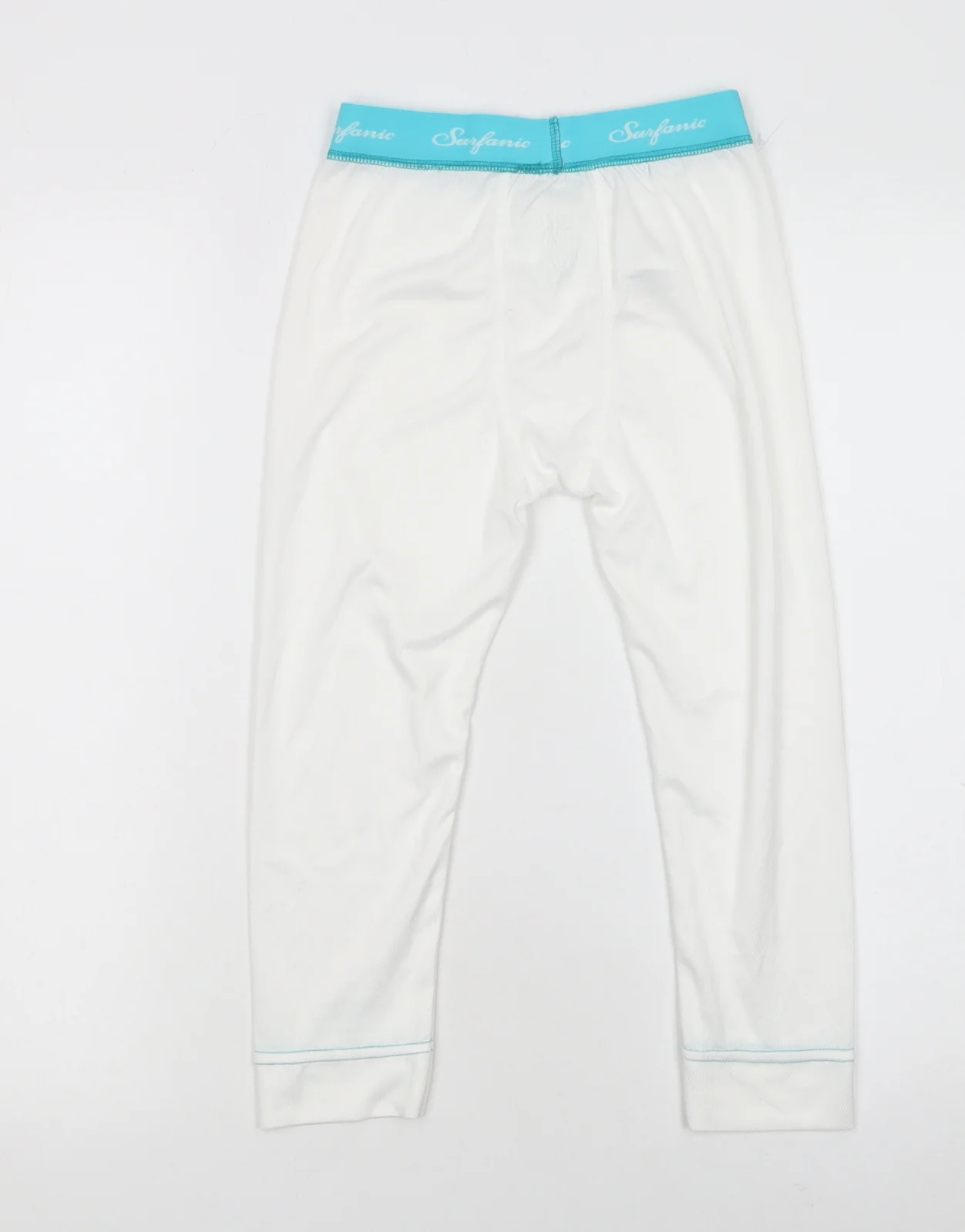 Surfanic Boys White Compression Base Layer Leggings 12 Years Ski Activewear - Image 3