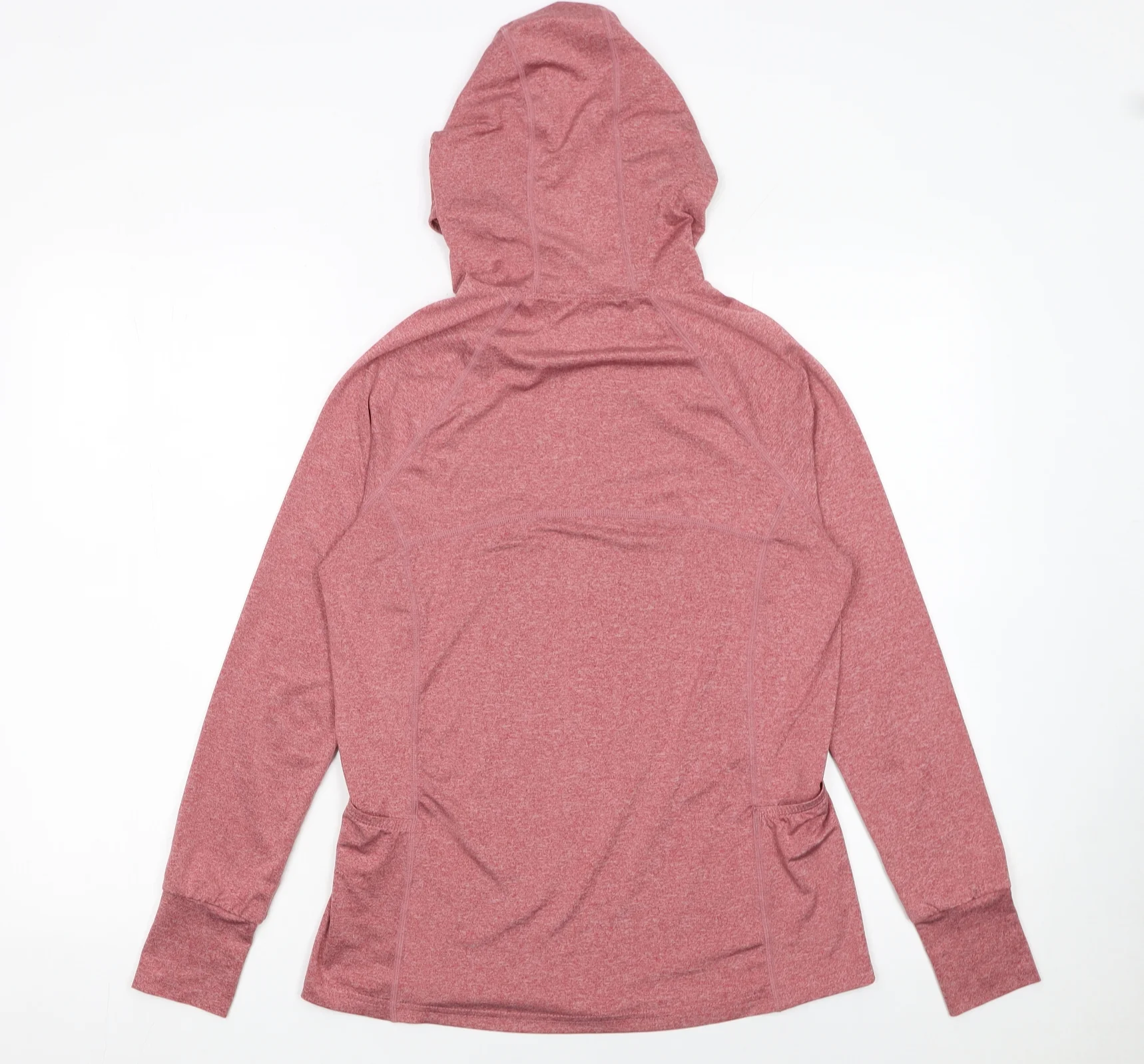 Sykooria Women's Pink Full Zip Hooded Sweatshirt Size M - Image 3