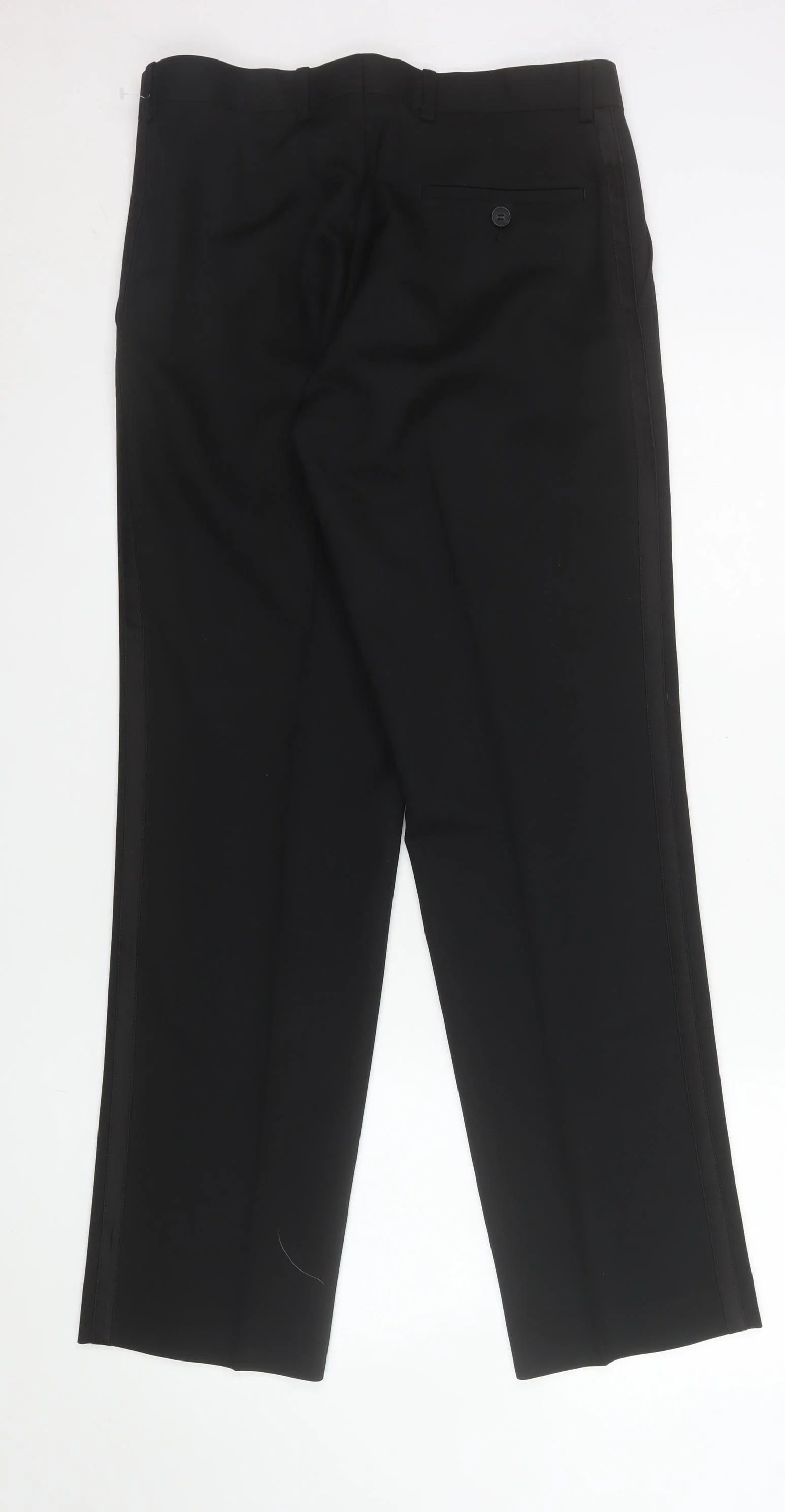 Taylor & Wright Men's Black 30in Waist 31in Leg Dress Trousers - Image 3