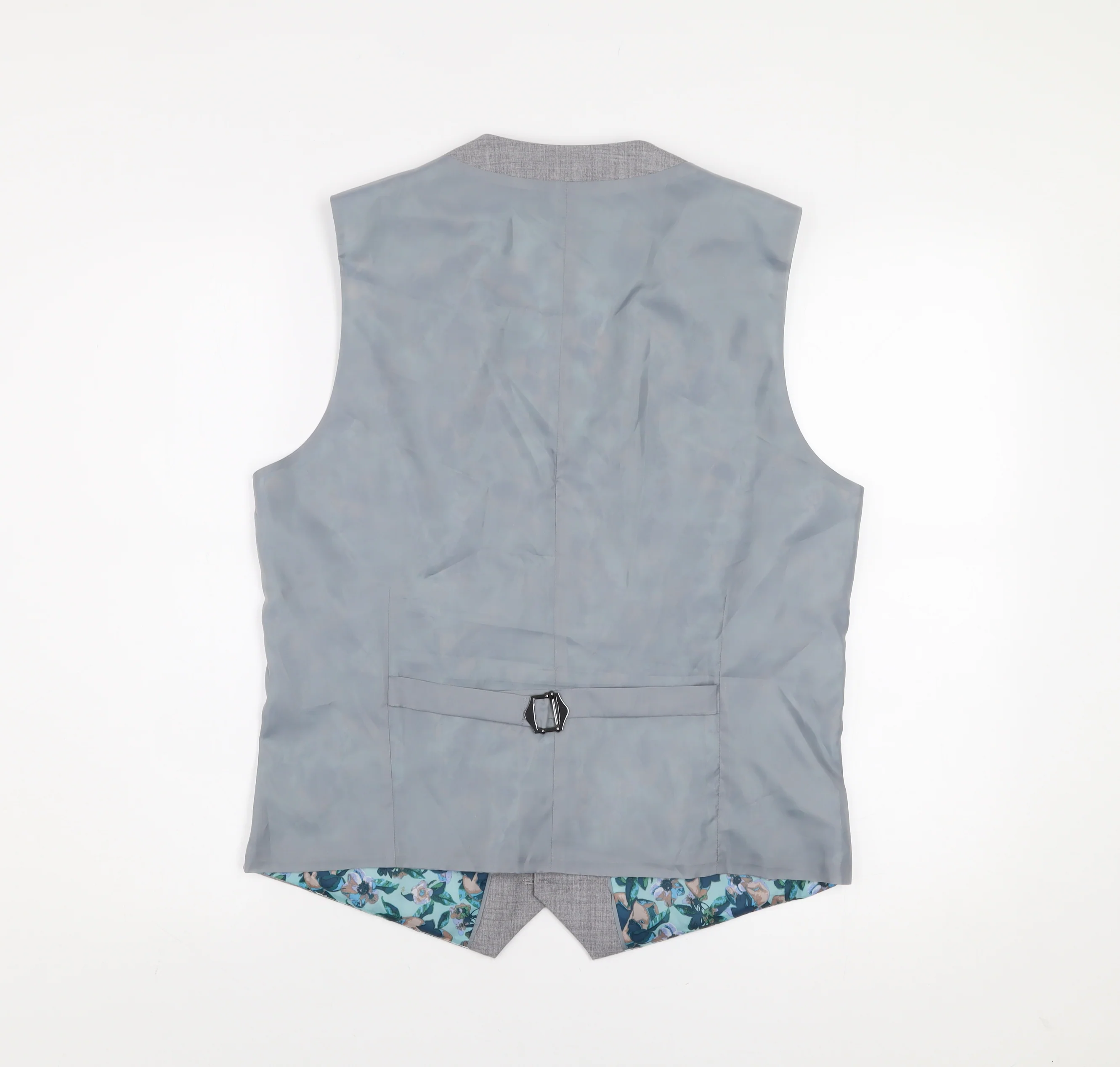 Taylor & Wright Men's Grey Waistcoat Medium 38-40in Classic Fit - Image 3
