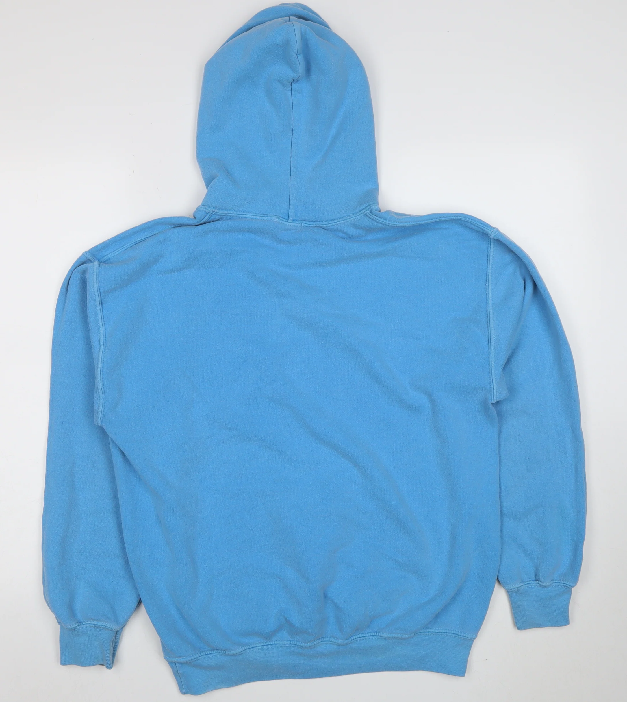 Ters Trans Men’s Blue Pullover Hoodie Size S Fleece Cotton Blend - Image 3
