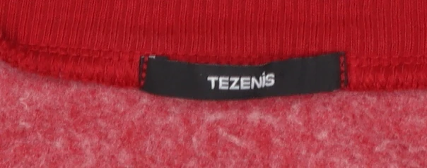 Tezenis Womens Red Studded Pullover Sweatshirt Size L - Image 4