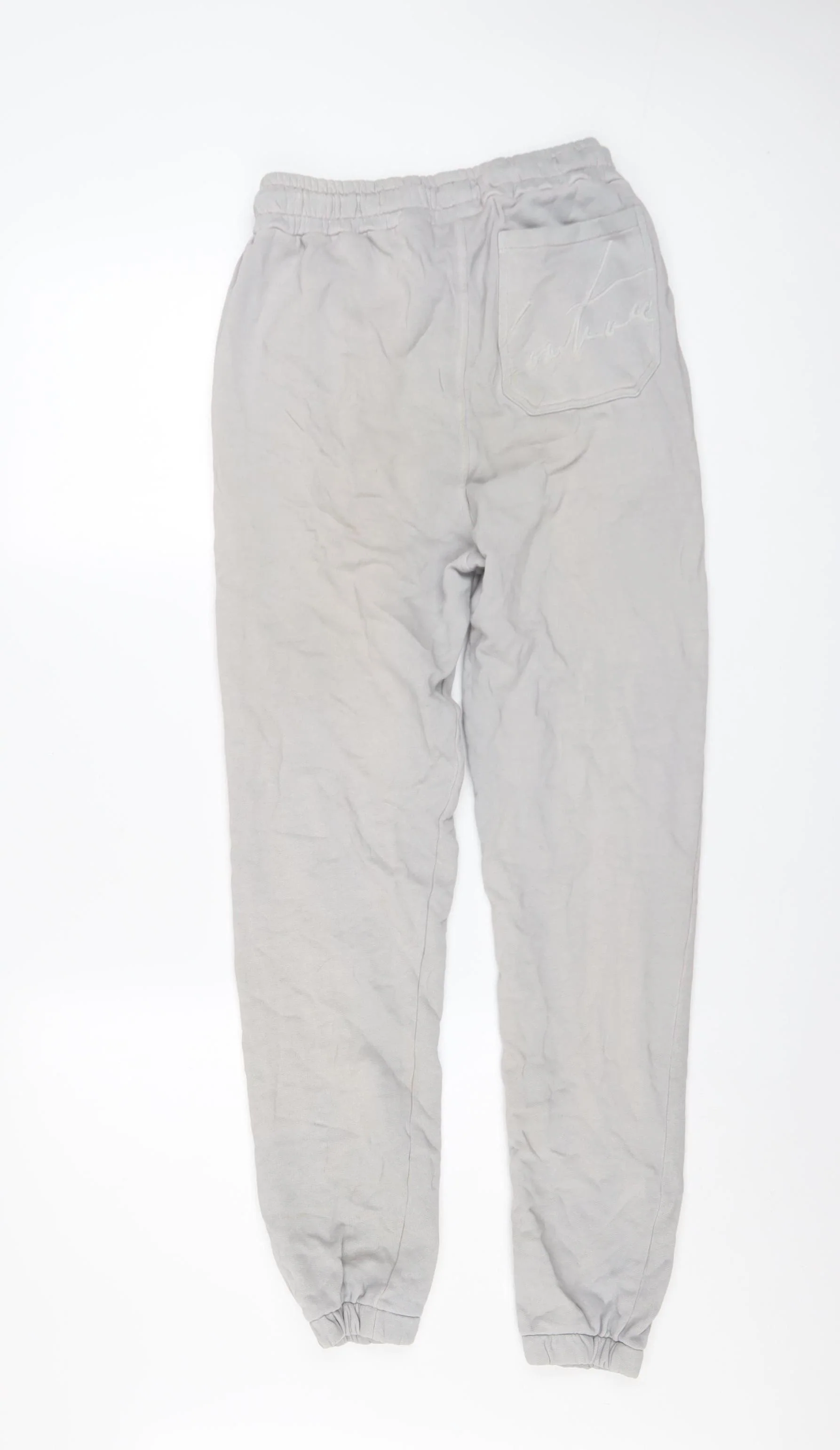 The Couture Club Men's Grey Cotton Jogger Trousers XS - Image 3