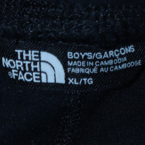The North Face Boys Black Fleece Jogger Trousers XL Comfortable Casual - Image 5