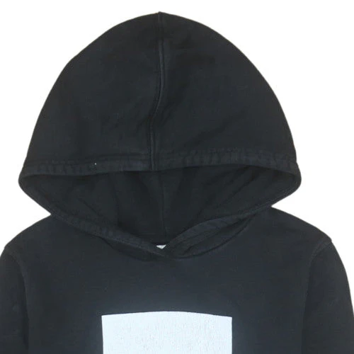 The North Face Boys Black Pullover Hoodie L Cotton Fleece Logo Sweatshirt - Image 8