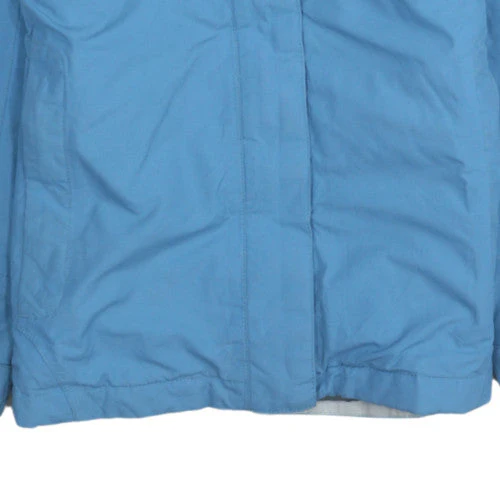 The North Face Boys Blue Hooded Waterproof Puffer Jacket M Winter Coat - Image 8