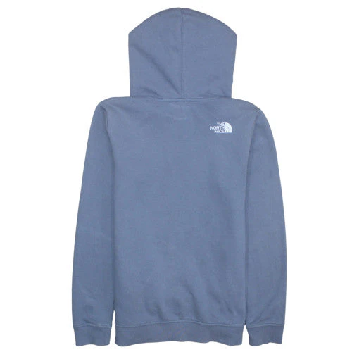 The North Face Boys Blue Pullover Hoodie XL Cotton Blend Fleece - Image 4
