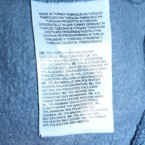 The North Face Boys Blue Pullover Hoodie XL Cotton Blend Fleece - Image 6