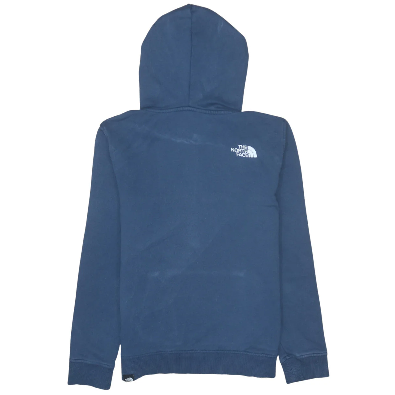 The North Face Boys Blue Pullover Hoodie XL Cotton Fleece Sweatshirt - Image 4