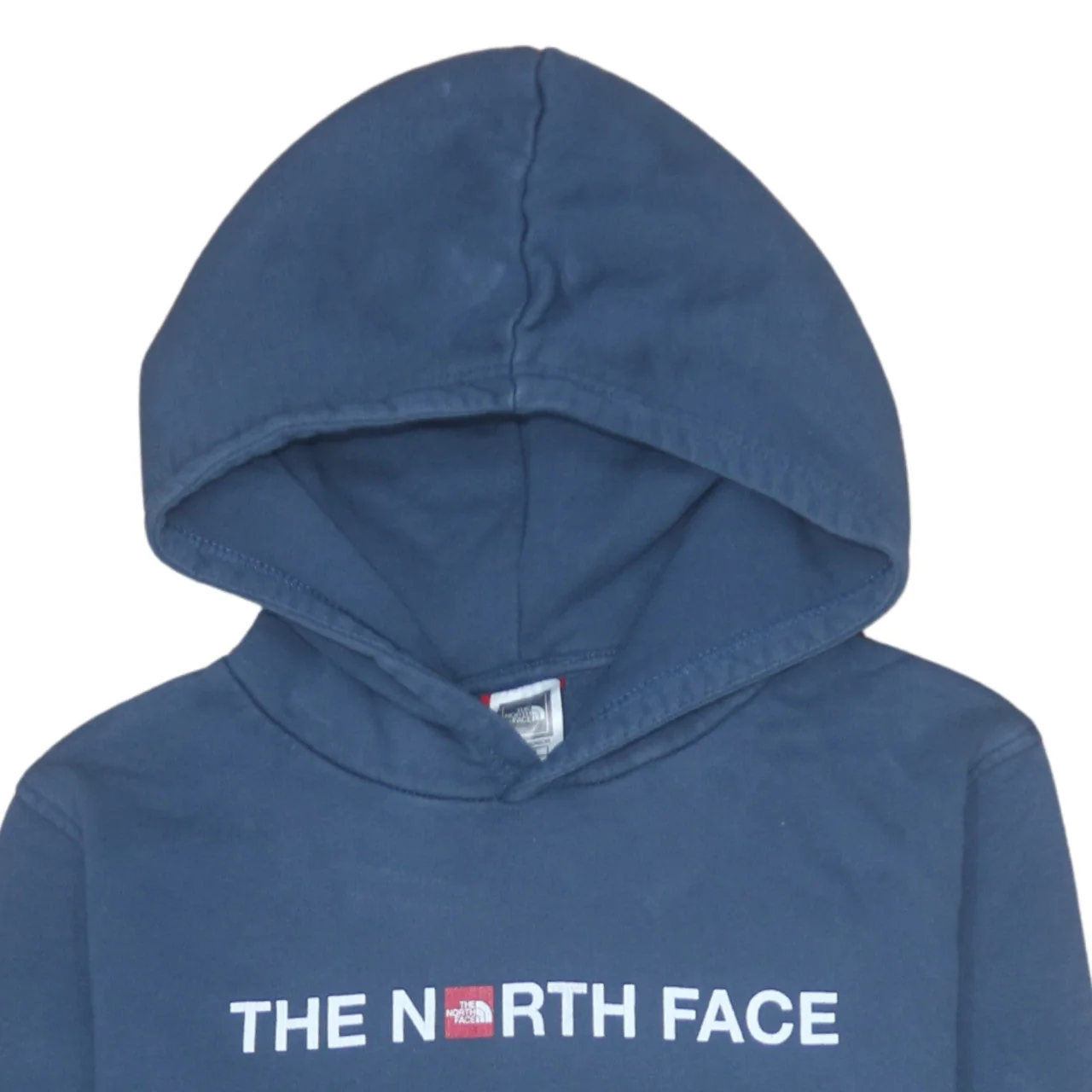 The North Face Boys Blue Pullover Hoodie XL Cotton Fleece Sweatshirt - Image 8