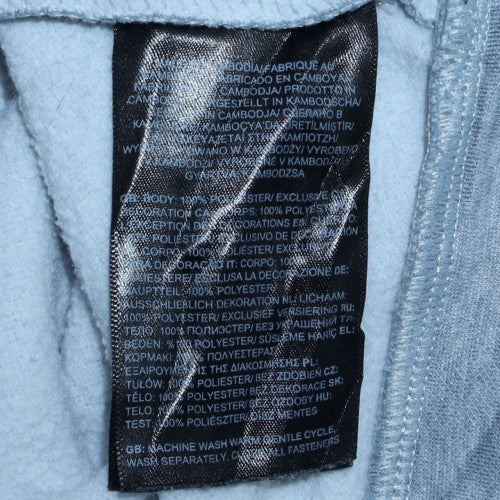 The North Face Boys Grey Crew Neck Sweatshirt Size L Youth Fleece - Image 6