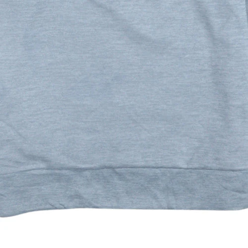 The North Face Boys Grey Crew Neck Sweatshirt Size L Youth Fleece - Image 8