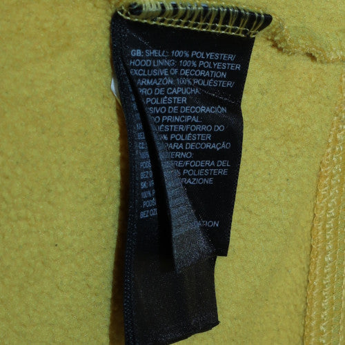 The North Face Boys Yellow & Black Pullover Hoodie XL Polyester Fleece - Image 6